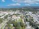 Aerial view of property with pool, near downtown at 214 S Woodland St, Winter Garden, FL 34787