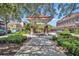 Quaint gazebo in the center of Winter Garden square at 214 S Woodland St, Winter Garden, FL 34787