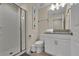Bathroom with shower, toilet and modern vanity at 840 Pebble Beach Dr, Davenport, FL 33896