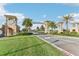Community entrance with a grand and welcoming entrance at 840 Pebble Beach Dr, Davenport, FL 33896