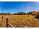 View of pasture and fence line at 15238 Lake Merritt Rd, Clermont, FL 34715