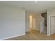 Spacious living room with tile flooring and neutral wall colors at 16436 Hamlin View St, Winter Garden, FL 34787