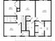Second floor plan featuring three bedrooms, two bathrooms, and a loft area at 209 Hyacinth Ct, Kissimmee, FL 34759