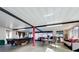 Game room with pool table and seating area at 316 Amanda Ln, Leesburg, FL 34748