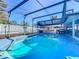 Spacious screened pool and patio area, perfect for entertaining at 316 Amanda Ln, Leesburg, FL 34748