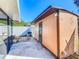 Ample storage with this backyard shed at 316 Amanda Ln, Leesburg, FL 34748
