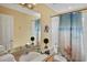 Bathroom with shower, tub, and vanity with sink at 151 Rubino Dr, Davenport, FL 33837