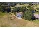 Aerial view of a house with pool and golf course view at 39320 Harbor Hills Blvd, Lady Lake, FL 32159