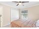Bedroom with ceiling fan and window seat at 39320 Harbor Hills Blvd, Lady Lake, FL 32159