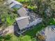 Aerial view of house and surrounding landscape at 1310 Moray Ct, Leesburg, FL 34788