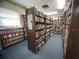 Well-stocked community library with various books at 1310 Moray Ct, Leesburg, FL 34788