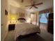 Cozy bedroom with a double bed and ample closet space at 1335 E Schwartz Blvd, Lady Lake, FL 32159