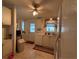 Bright kitchen with white cabinets and appliances at 1335 E Schwartz Blvd, Lady Lake, FL 32159