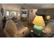 Spacious living room with comfortable seating and open floor plan at 1335 E Schwartz Blvd, Lady Lake, FL 32159