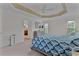 Bright main bedroom with ensuite access and plenty of closet space at 4318 St Stephen St, The Villages, FL 32163