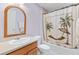 Clean bathroom with shower/tub combo at 9199 Se 171St Cooper Loop, The Villages, FL 32162