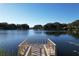 Serene lake view from a private dock at 9835 Lakeshore Dr, Clermont, FL 34711