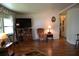 Living room with hardwood floors at 101 Mango Cv, Leesburg, FL 34748