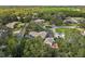 Aerial view of property showing home, pool, and surrounding landscape at 1281 Gray Ct, Eustis, FL 32726