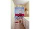 Clean bathroom with shower/tub combo and updated vanity at 202 Forest Park Ln, Lady Lake, FL 32159