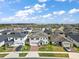 Aerial view of community showing the neighborhood and location of the house at 2226 Satin Leaf St, Clermont, FL 34711