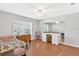 Bedroom featuring wood floors and a desk at 2336 Martins Run, Tavares, FL 32778