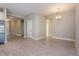 Open dining area with tile flooring and access to the backyard at 2878 Supermarine Rd, Tavares, FL 32778