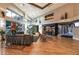 Community clubhouse with seating area at 3614 Kingswood Ct, Clermont, FL 34711
