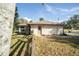 Side view of the house showcasing a back door and AC unit at 4566 County Road 116, Wildwood, FL 34785