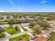 Aerial view of the property, highlighting its location within a residential community at 4817 Summerbridge Cir, Leesburg, FL 34748