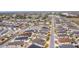 Wide aerial view of a residential neighborhood at 9224 Se 167Th Ford St, The Villages, FL 32162