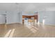 Open kitchen with stainless steel appliances and wood cabinets at 9224 Se 167Th Ford St, The Villages, FL 32162