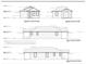 House plans showing front, rear, left and right elevations at Lot 17 Indian Estates Cr 423, Lake Panasoffkee, FL 33538