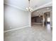 Dining room with tile floor, neutral walls, and views to living areas at 1216 Zeek Ridge St, Clermont, FL 34715