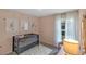 Charming Bedroom with crib and heart wall decals at 2986 Supermarine Rd, Tavares, FL 32778