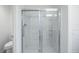 Modern bathroom with a large walk-in shower at 5820 Bamboo Ave, The Villages, FL 32163