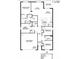 The Cali: 3-4 bedroom, 2 bath home floor plan, 2-car garage, covered lanai at 716 Se 64Th Ter, Ocala, FL 34472