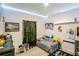Fun bedroom with a daybed and LED lighting at 1109 Catskill Dr, Haines City, FL 33844