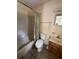 Bathroom with shower, toilet and vanity at 1465 Poppy Ave, Orlando, FL 32811