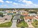 Aerial view of a large community with numerous houses at 17640 Se 81St Timberwood Ter, The Villages, FL 32162