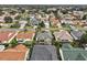 Aerial view of houses in a residential neighborhood at 17640 Se 81St Timberwood Ter, The Villages, FL 32162