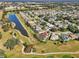 Aerial view of a large house community at 2876 Manor Downs, The Villages, FL 32162