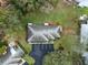 Aerial view of the home and surrounding area at 636 Mount Homer Rd # 636, Eustis, FL 32726