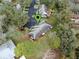 Aerial view showing home location and surrounding community at 636 Mount Homer Rd # 636, Eustis, FL 32726