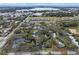 Aerial view showcasing community near water at 636 Mount Homer Rd # 636, Eustis, FL 32726