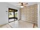 Dining area with tile floor and sliding door to patio at 636 Mount Homer Rd # 636, Eustis, FL 32726