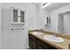 Clean bathroom with double vanity and updated fixtures at 9249 Ivywood St, Clermont, FL 34711