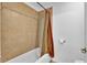 Simple bathroom with a shower/tub combo at 9249 Ivywood St, Clermont, FL 34711