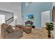 Open living room with high ceilings and lots of natural light at 9249 Ivywood St, Clermont, FL 34711