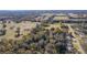 Aerial view of the property and surrounding neighborhood at 1600 Se 52Nd St, Ocala, FL 34480